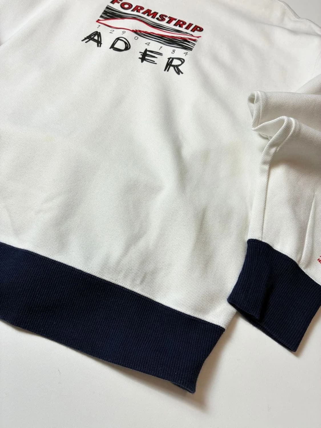 아더에러 x 푸마 19ss 크루넥 배색 맨투맨 PN8438 상품이미지4