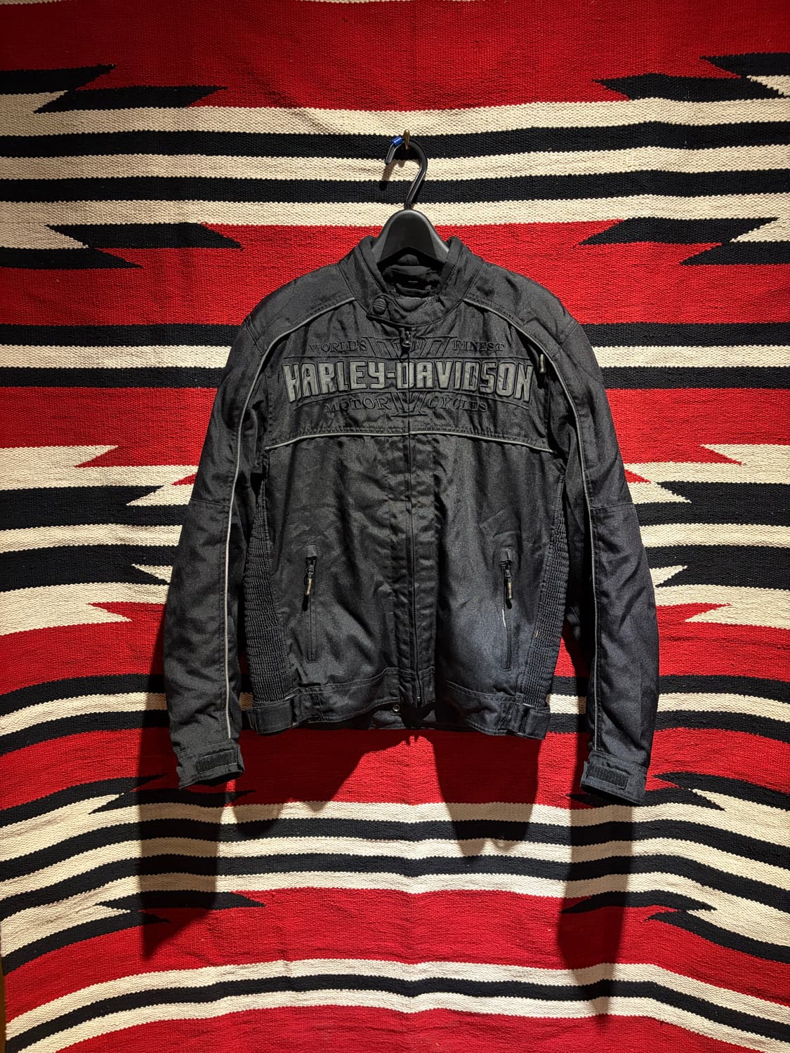 Harley biker jacket / 할리데이비슨 바이커 레이싱 재킷 상품이미지1
