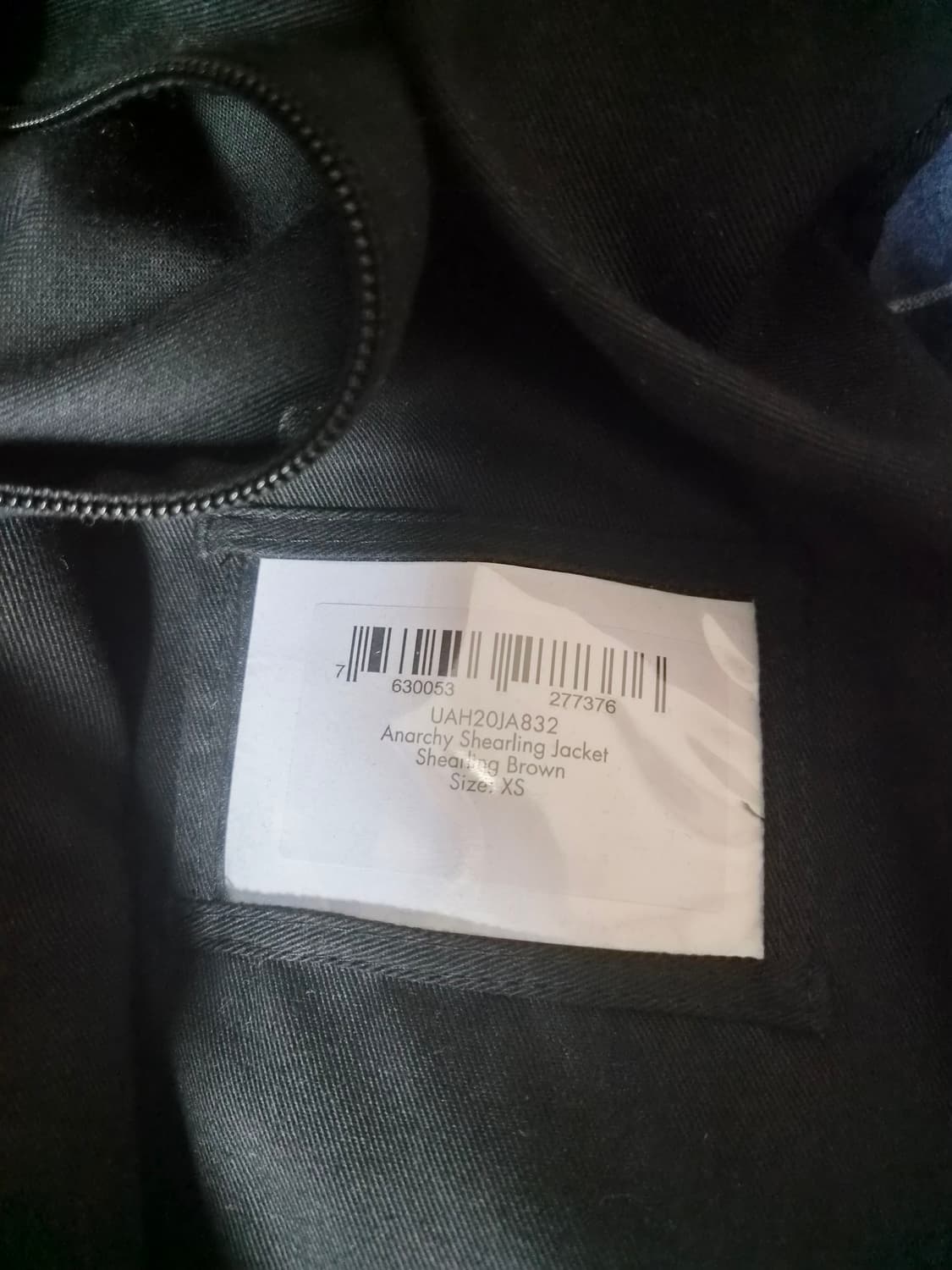 베트멍 anarchy 프린팅 Shearling 자켓 브라운 뎀나 20ss 상품이미지10