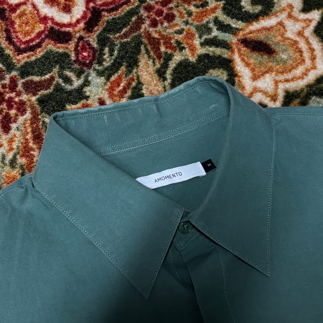 Amomento Square Pocket Oversized Shirt 상품이미지2