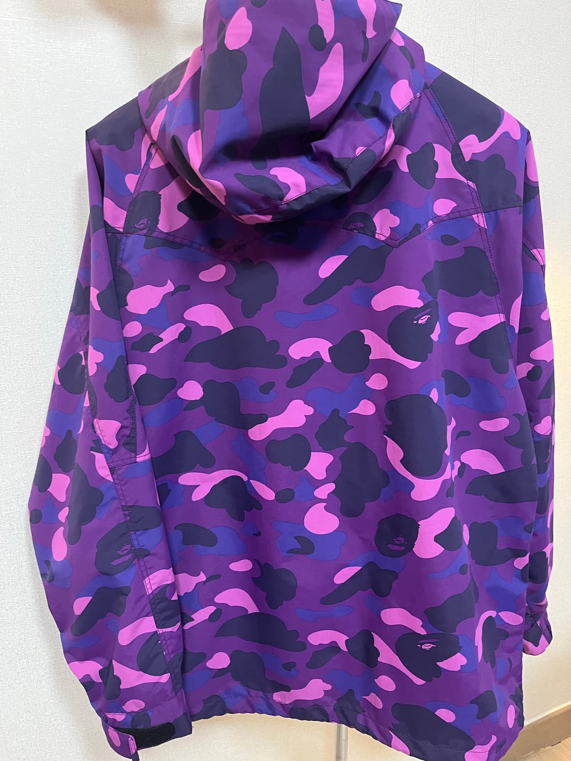 베이프 스노우보드 카모 자켓 퍼플 상품이미지5