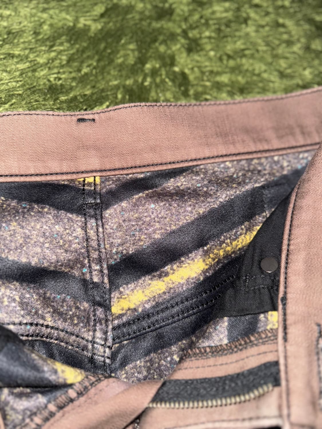 [28] 00s LEE 리 재팬 신치백 코튼 블렌디드 팬츠 브라운 상품이미지5