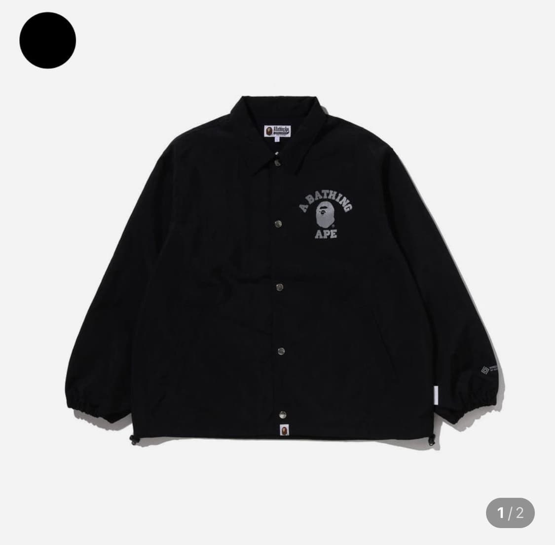 베이프 고어텍스 윈드 스토퍼 컬리지 코치 자켓 M 사이즈 상품이미지1