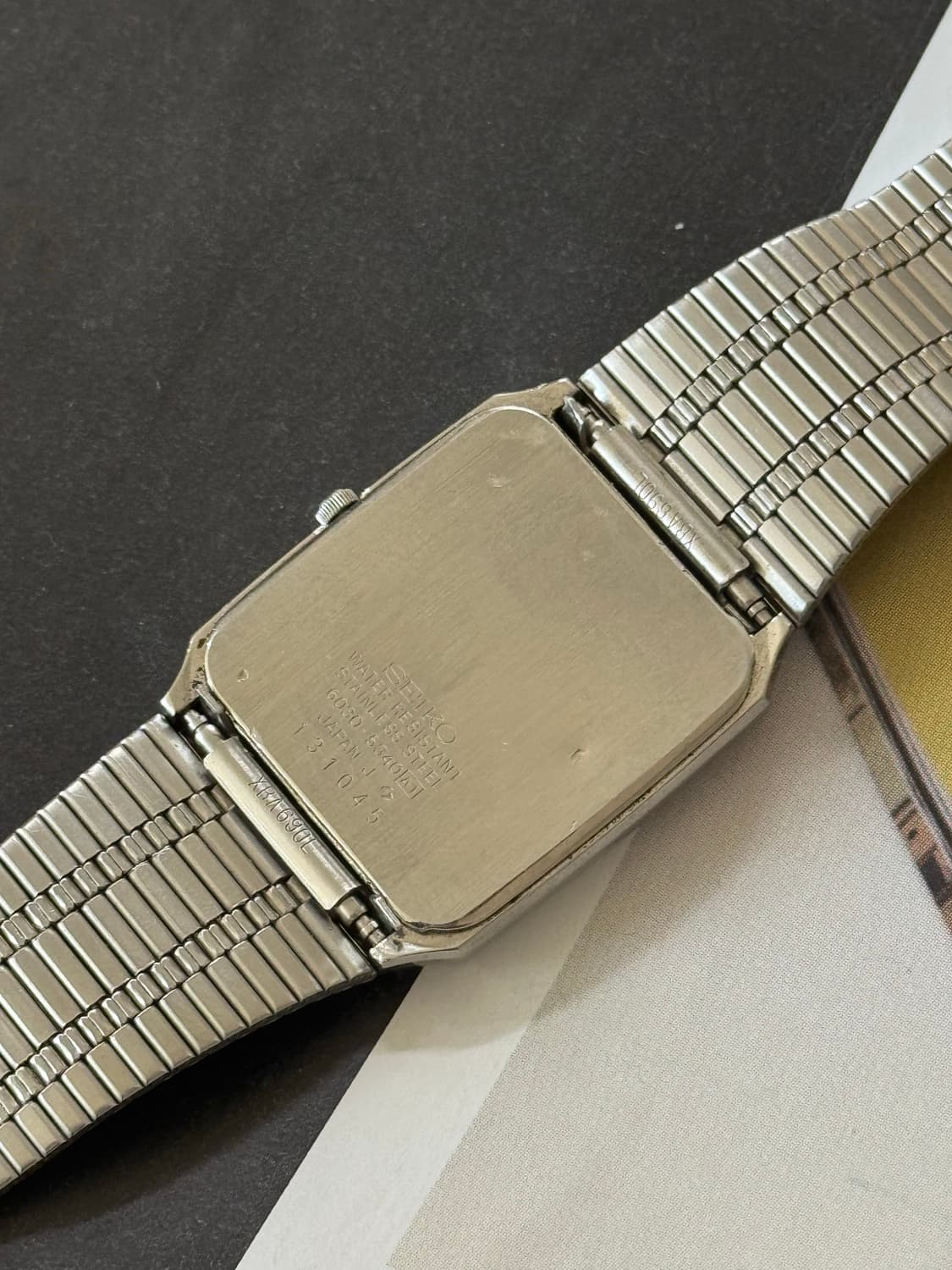 80s Seiko Square quartz 상품이미지5