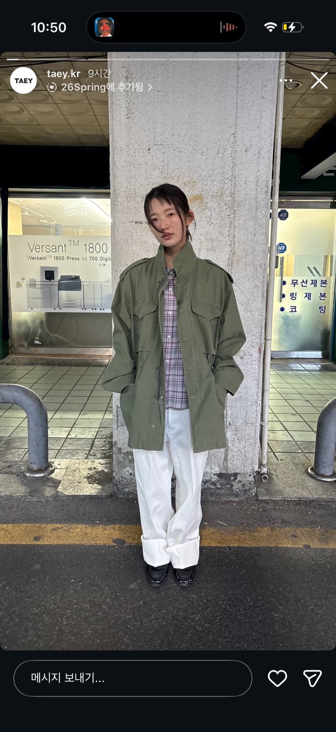 Taey m65 field jacket (khaki) 야상 상품이미지4