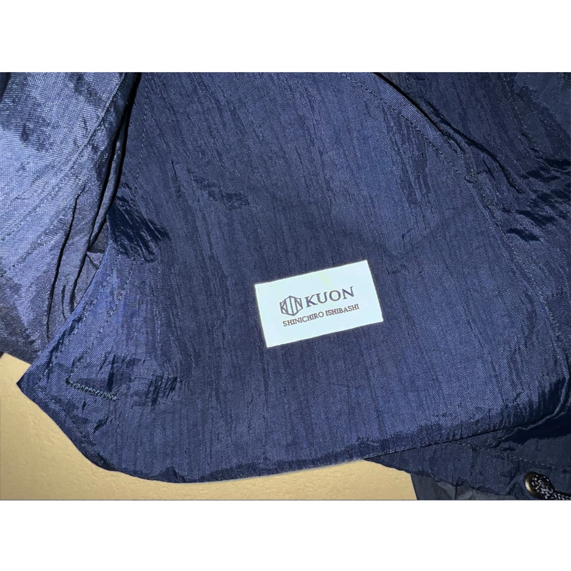 Kuon Boro Jacket (Navy) 상품이미지4
