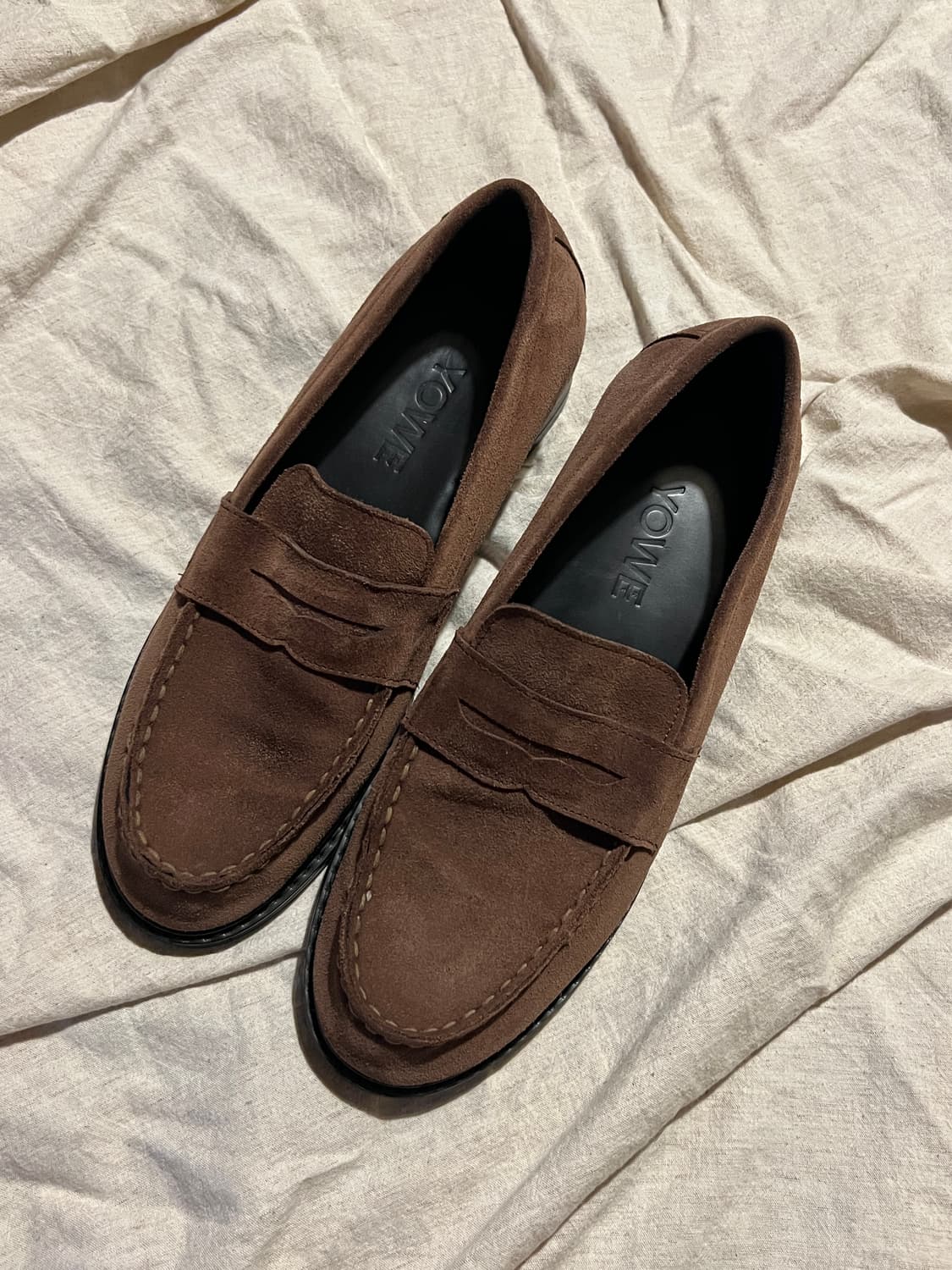 요위 로퍼 브라운 260 size 상품이미지1