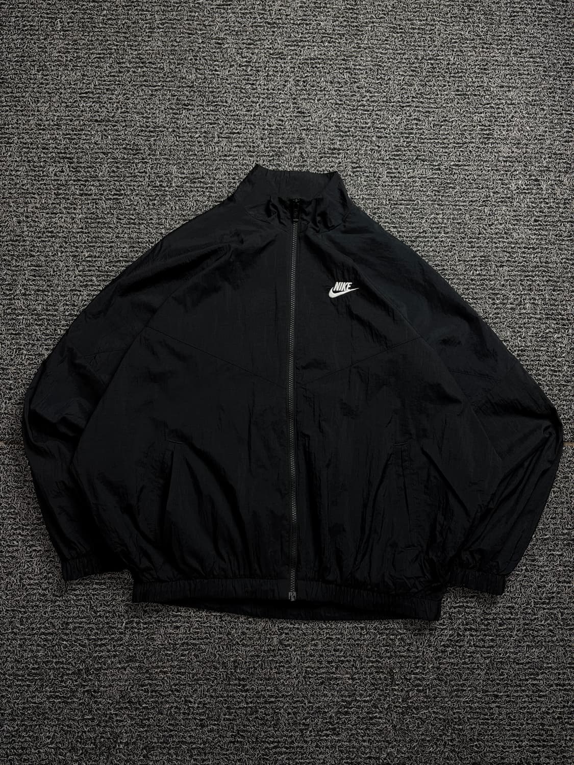나이키 신형 퓨추라 나일론 블랙 트랙자켓 1845 상품이미지2
