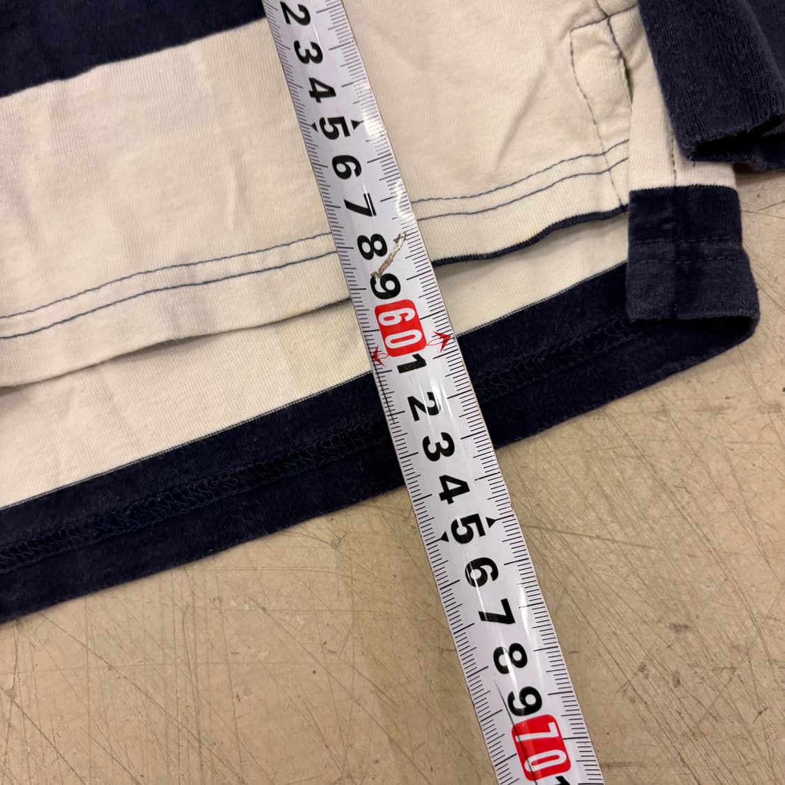 폴로 랄프로렌 스트라이프 빅포니 럭비티 상품이미지4