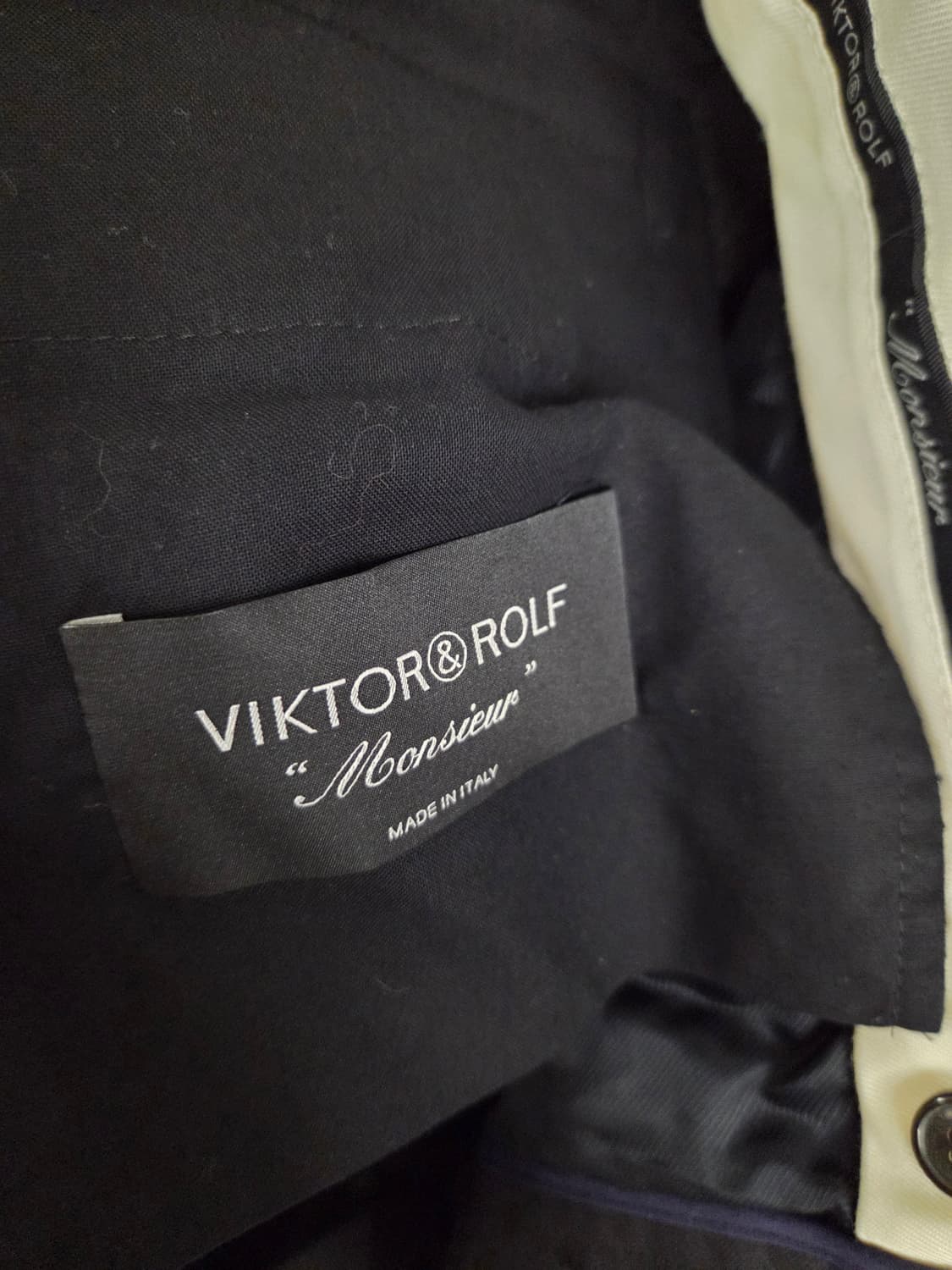 빅터앤롤프 남성 블랙 팬츠 48 VIKTOR&ROLF 상품이미지5