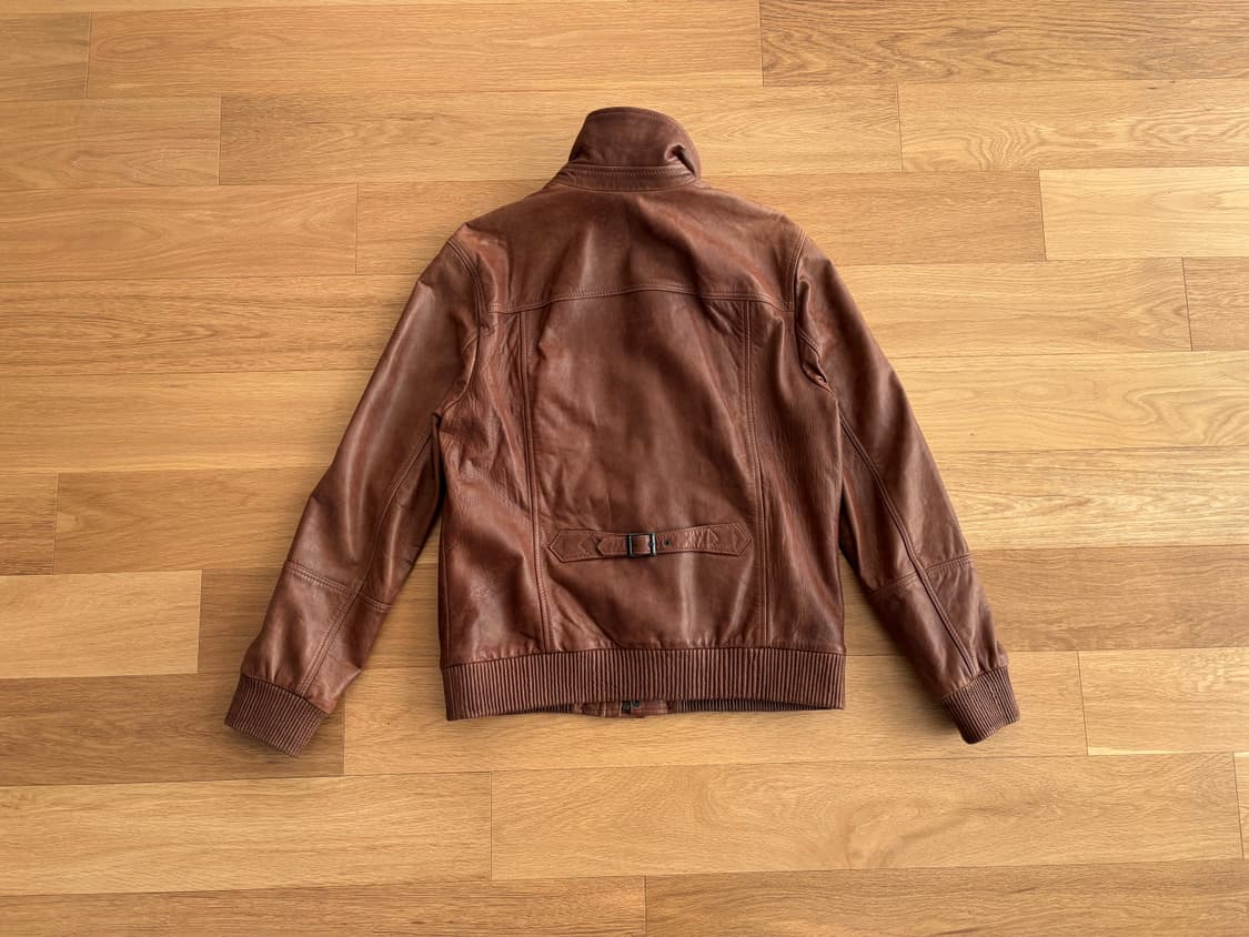 Dkny 양가죽 레더 자켓 L 상품이미지7