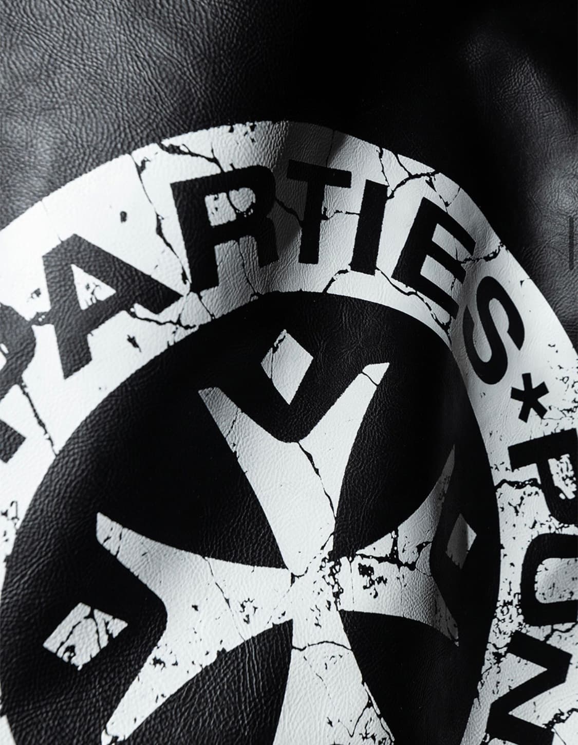 펀치드렁크파티즈 vegan leather rider jacket_블랙 상품이미지5