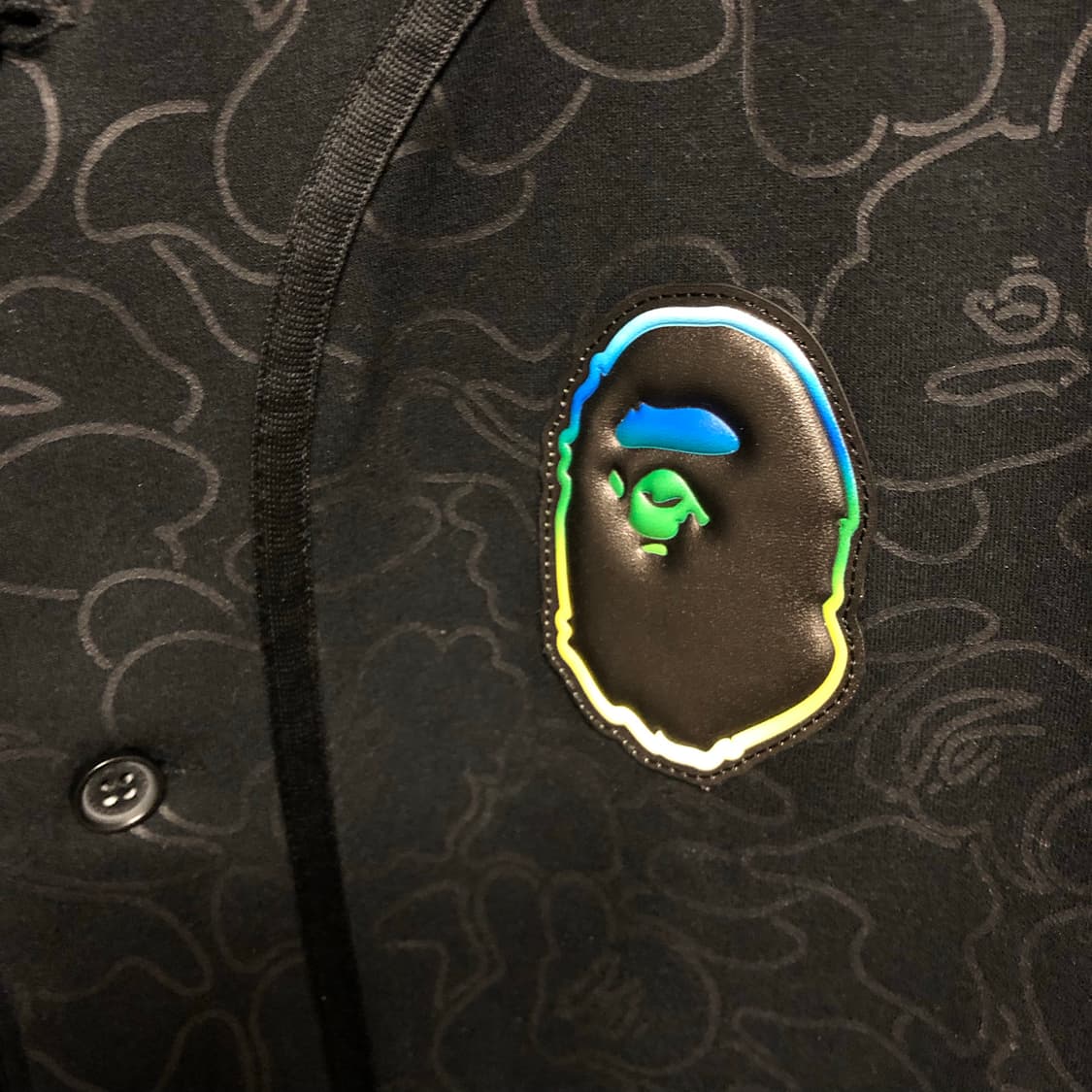 베이프 카모 베이스볼 셔츠 상품이미지7