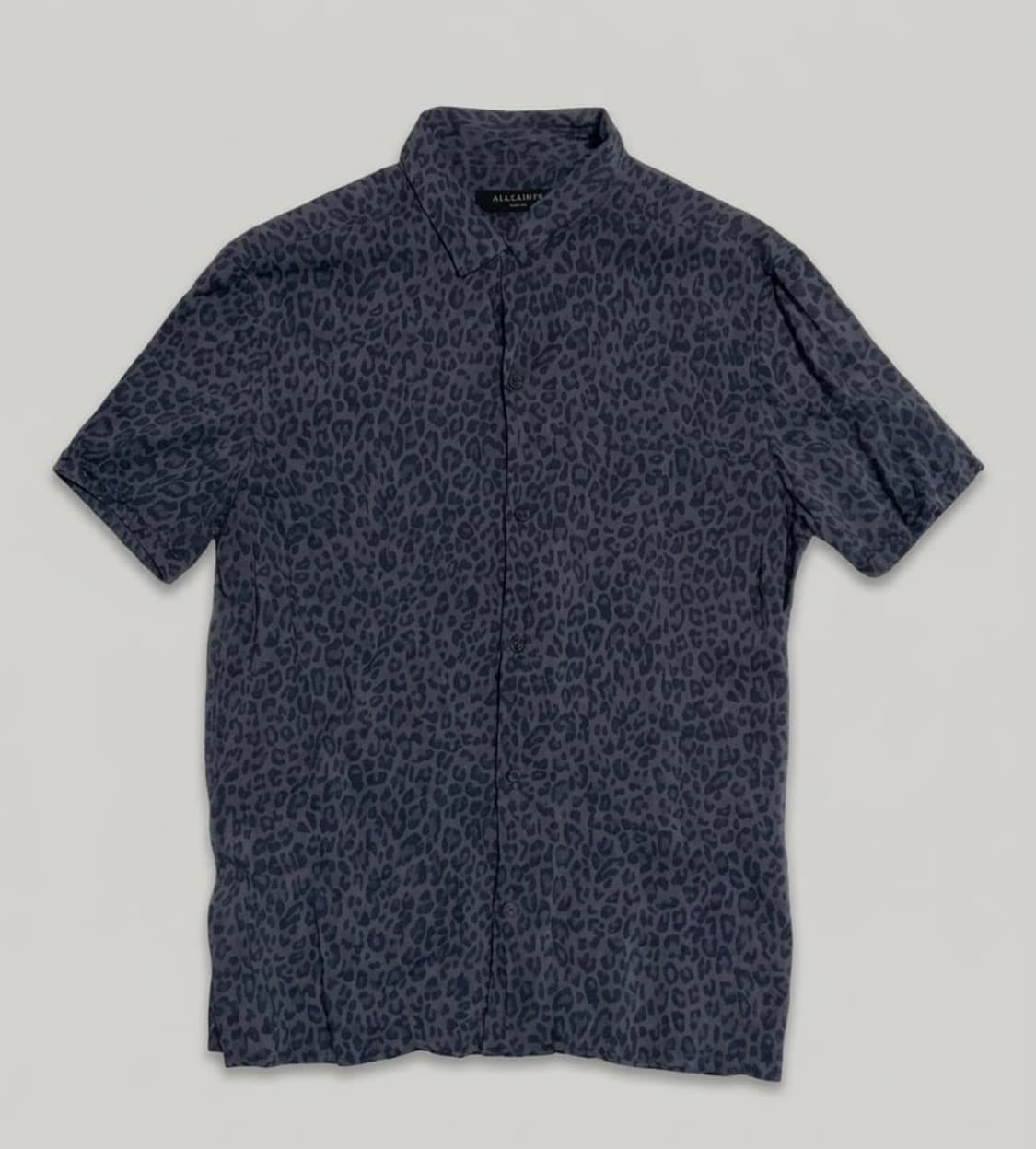 ALLSAINTS 올세인츠 레오파드 레이온 반팔셔츠 상품이미지1