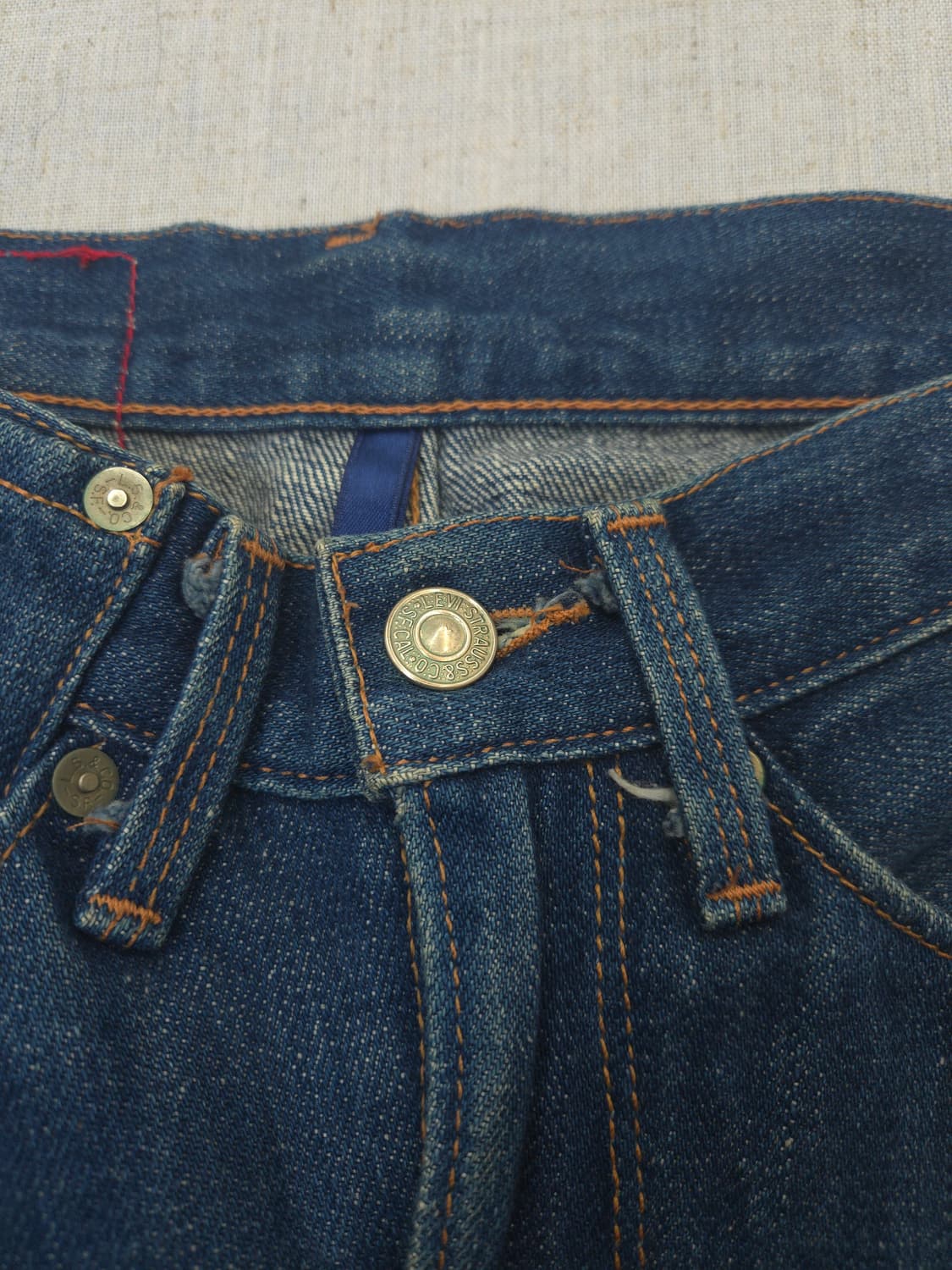 Levis RED 희귀 프리미엄 라인 데님 2007 스페인 생산 상품이미지3