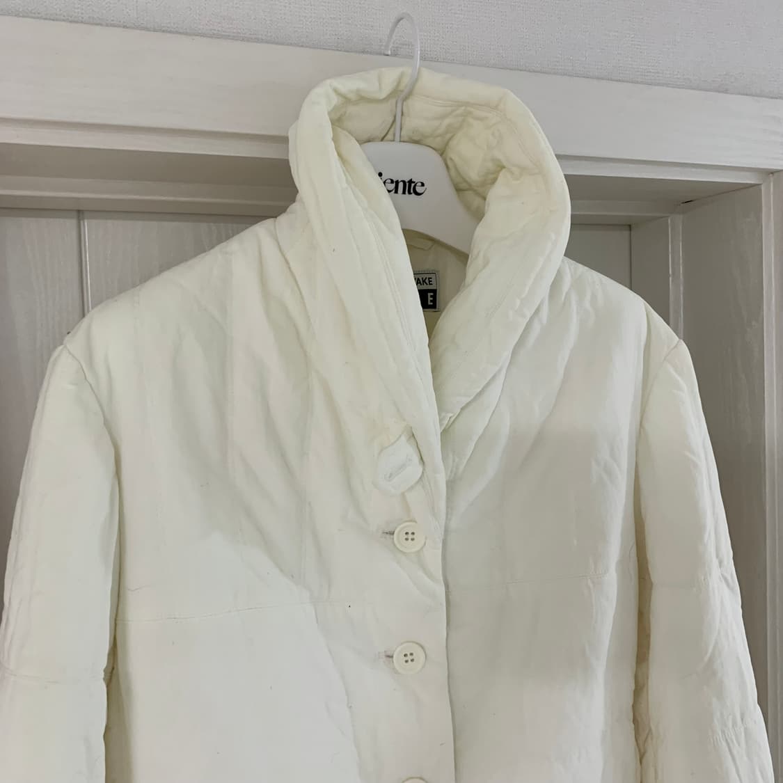 이세이 미야케 fete 크림 패디드 자켓 아카이브 상품이미지4