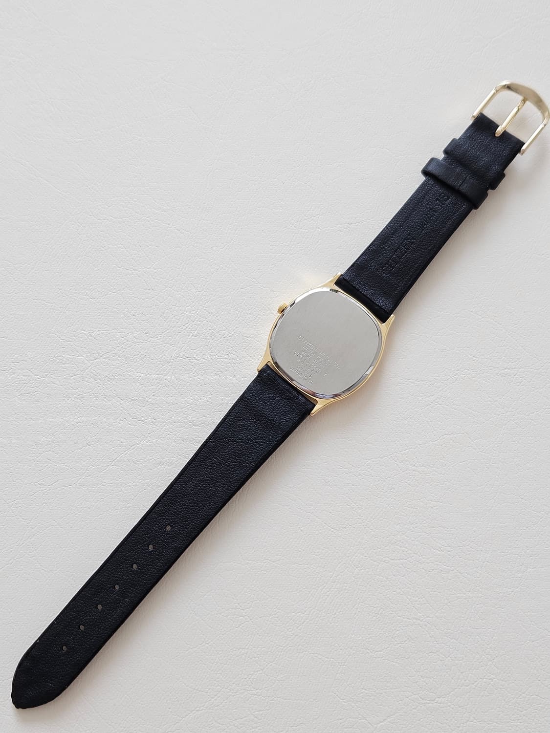 빈티지 시티즌 쿼츠 금장 가죽 시계 민트급 상품이미지6