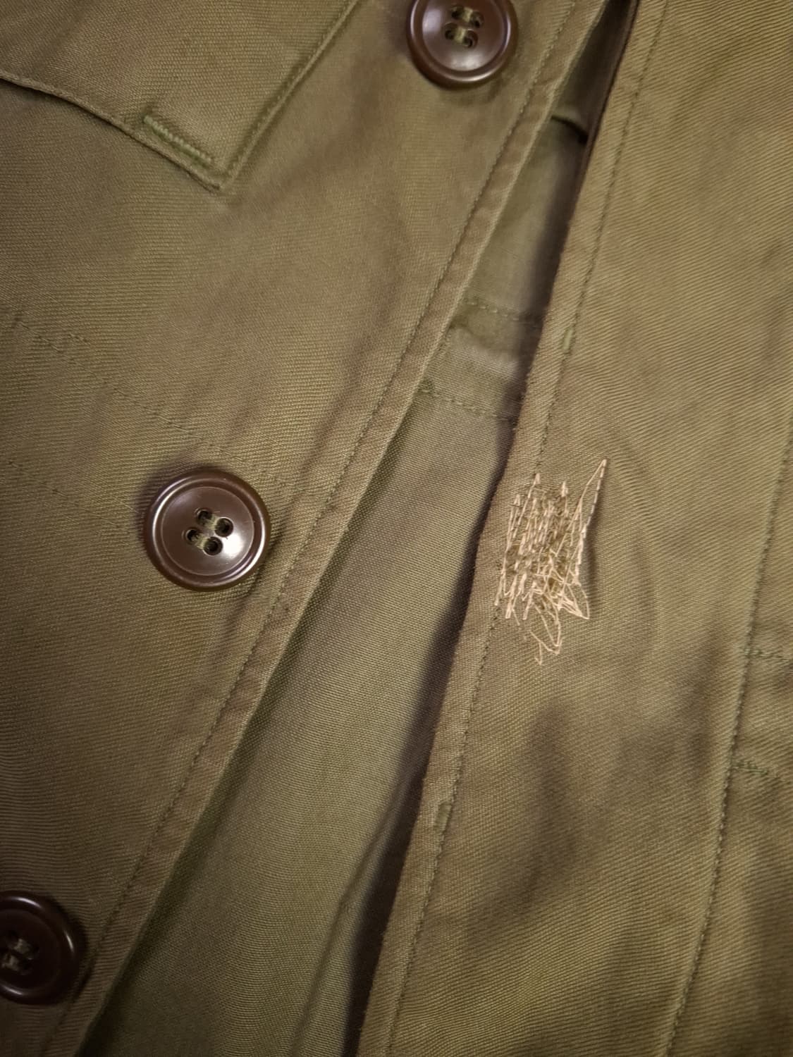 오리지날 WW2 미군 M-43 필드 야상 상품이미지4