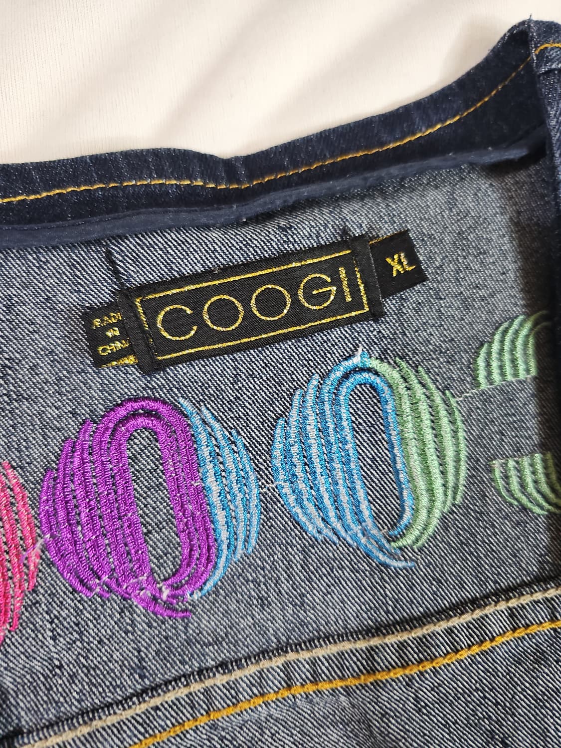 COOGI 쿠지 빈티지 여성 데님 베스트 y2k 쿠기 상품이미지4