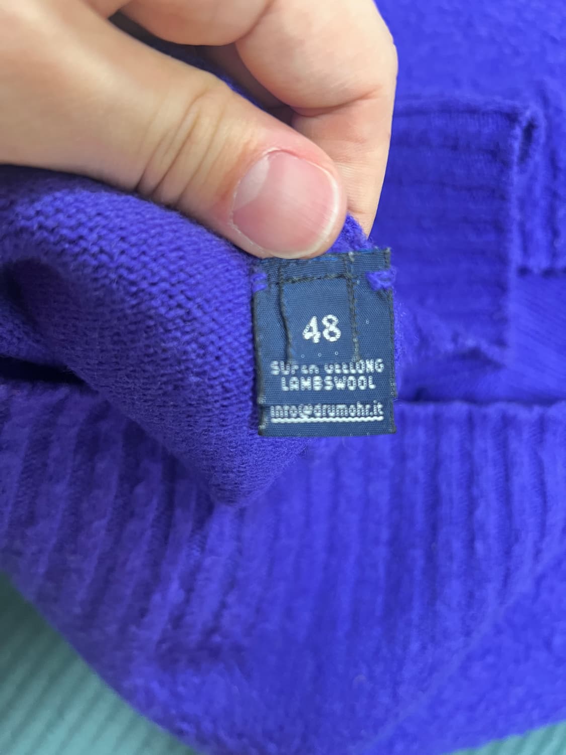 드루모어 쉐기독 라운드넥 니트 상품이미지5