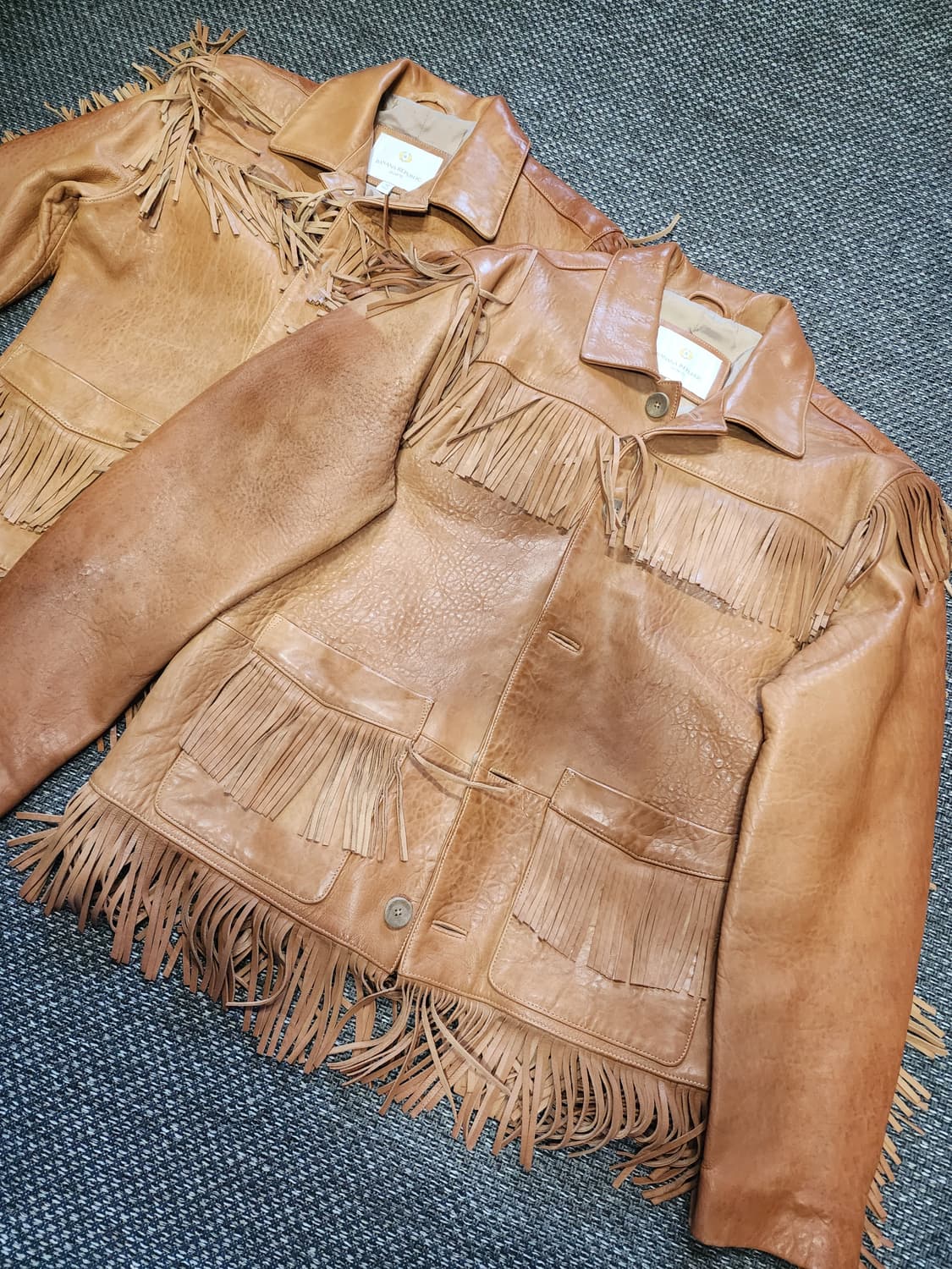 바나나리퍼블릭 가죽 프린지 자켓 상품이미지7