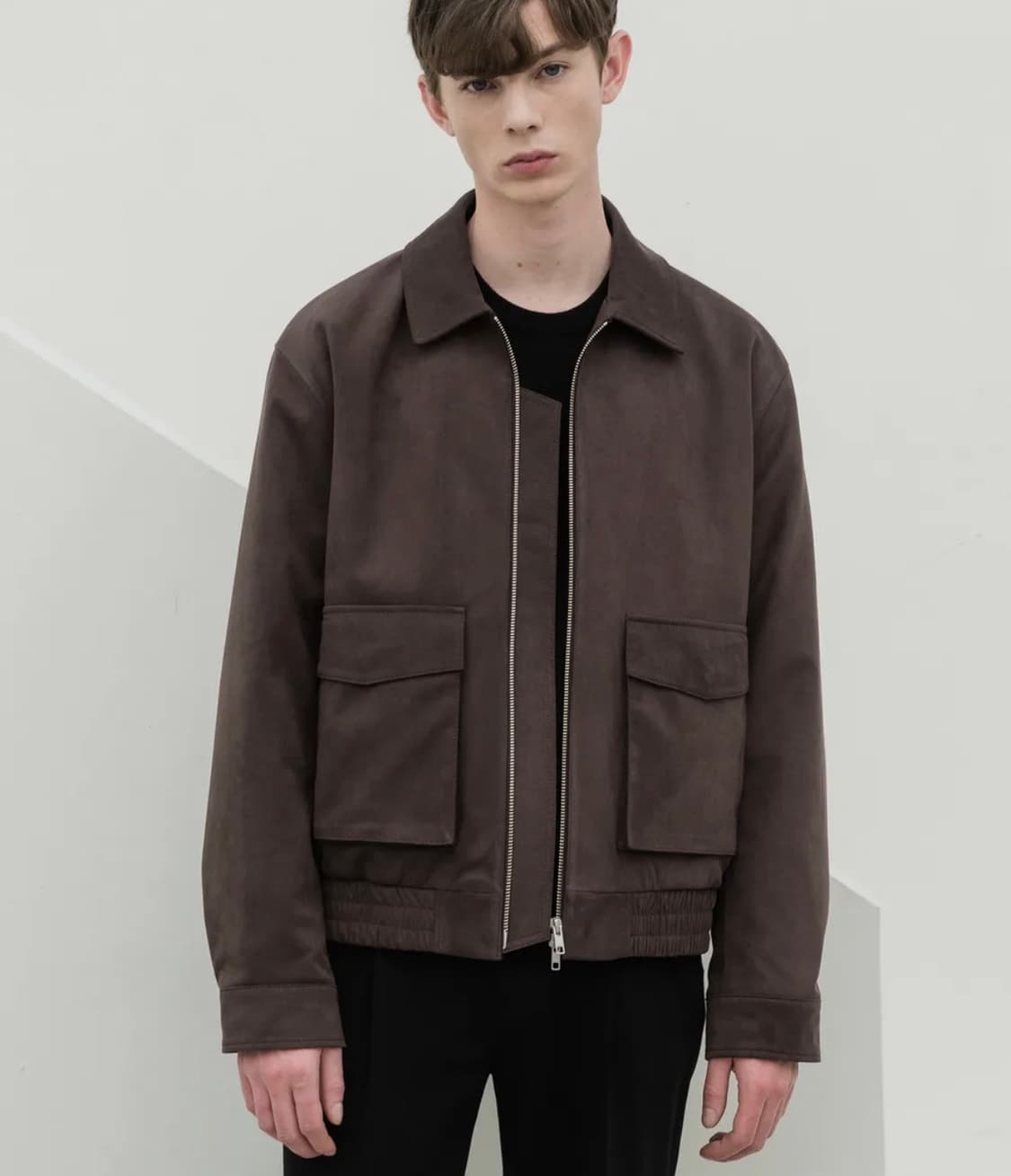 (M) 드로우핏 인조스웨이드 A2 브라운 상품이미지1