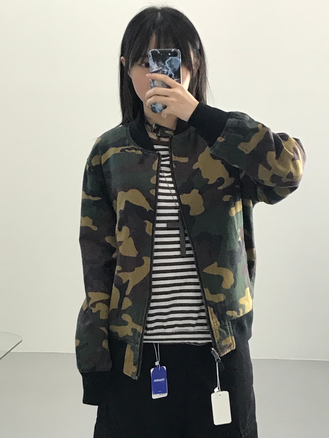 Grn Type-Military Bomber Jacket 상품이미지2