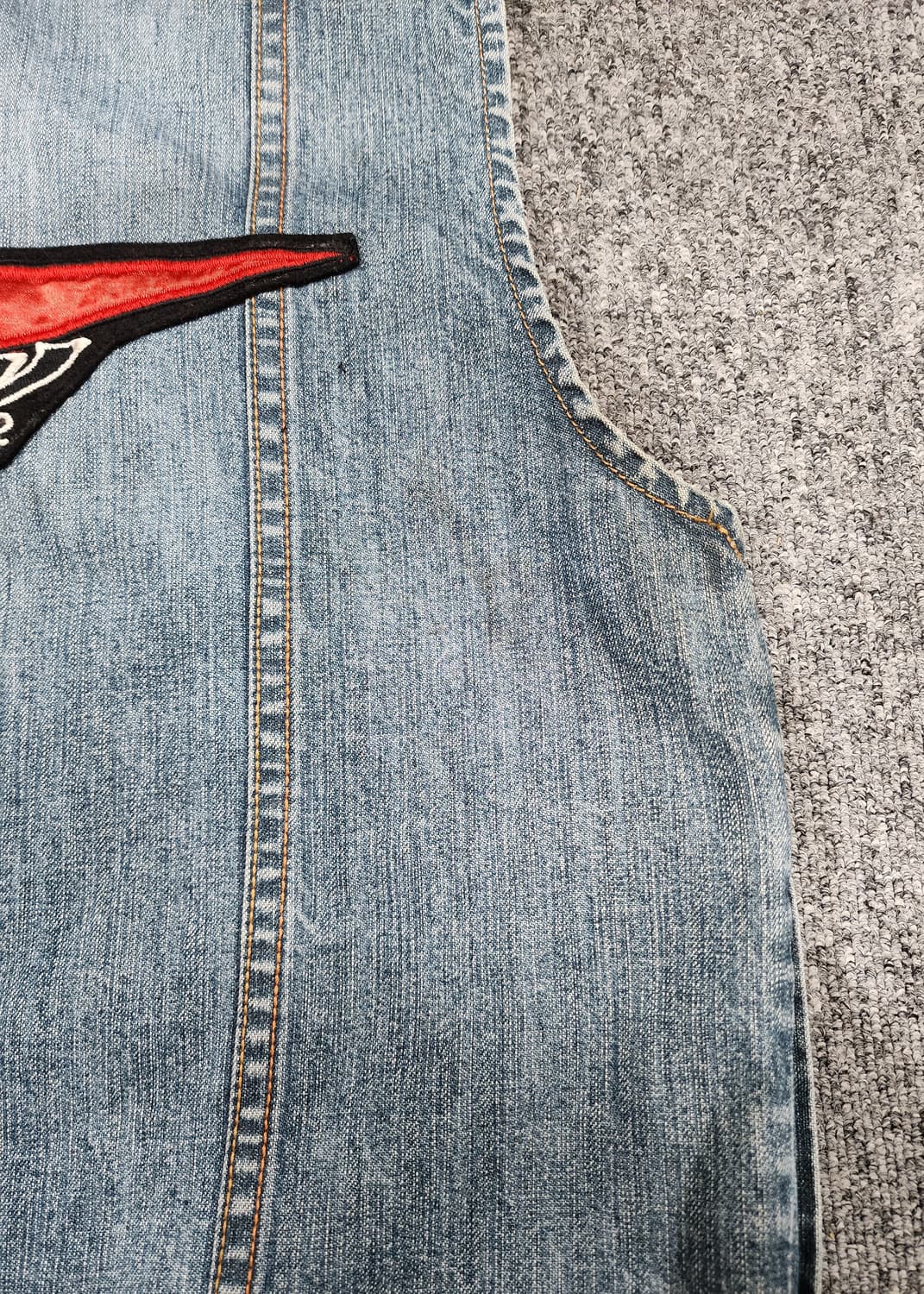 리바이스 빈티지 패치 커스텀 데님 베스트 조끼 100 상품이미지8