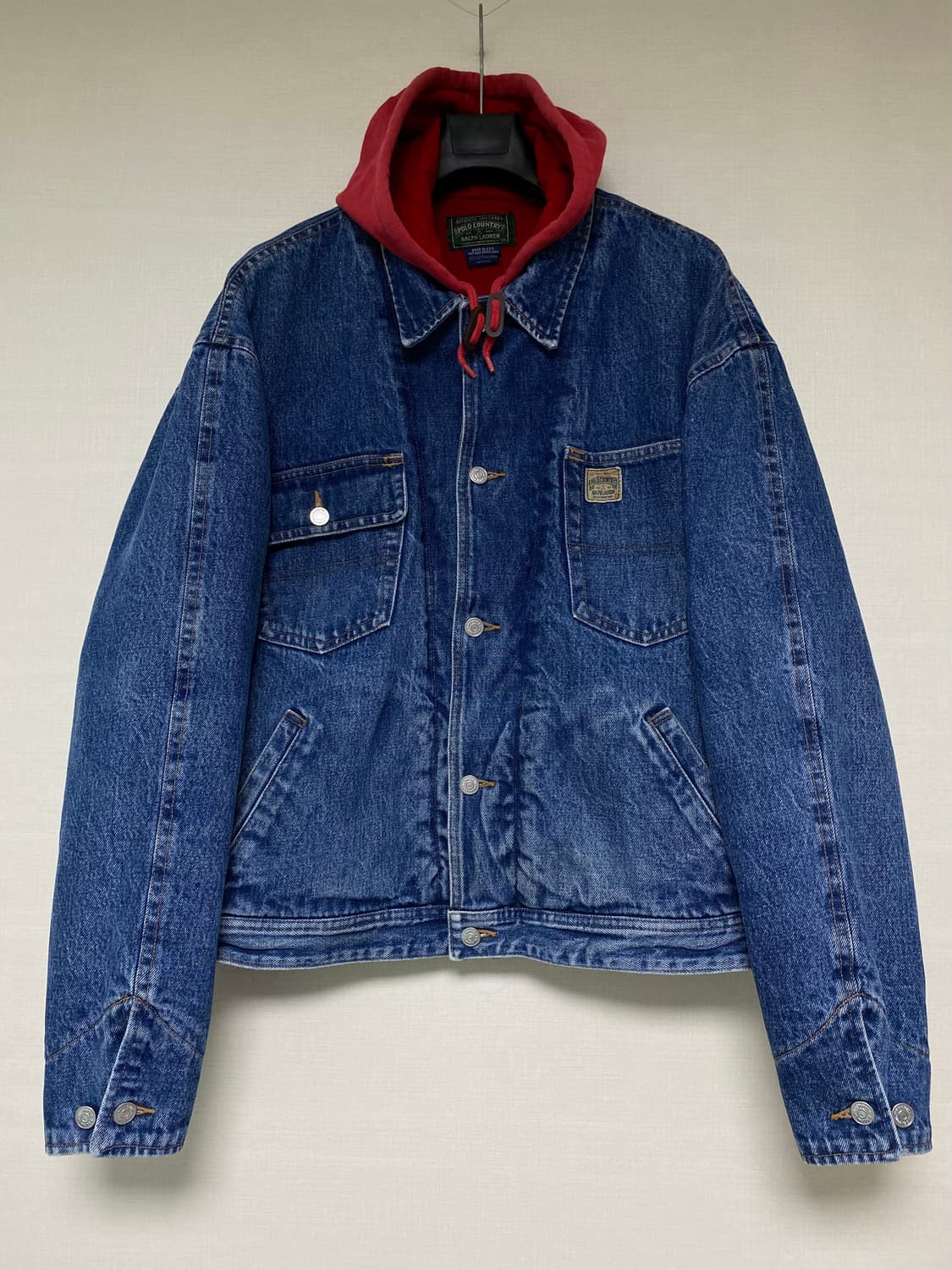 1988년 POLO COUNTRY RALPH LAUREN 데님자켓 OG 상품이미지1