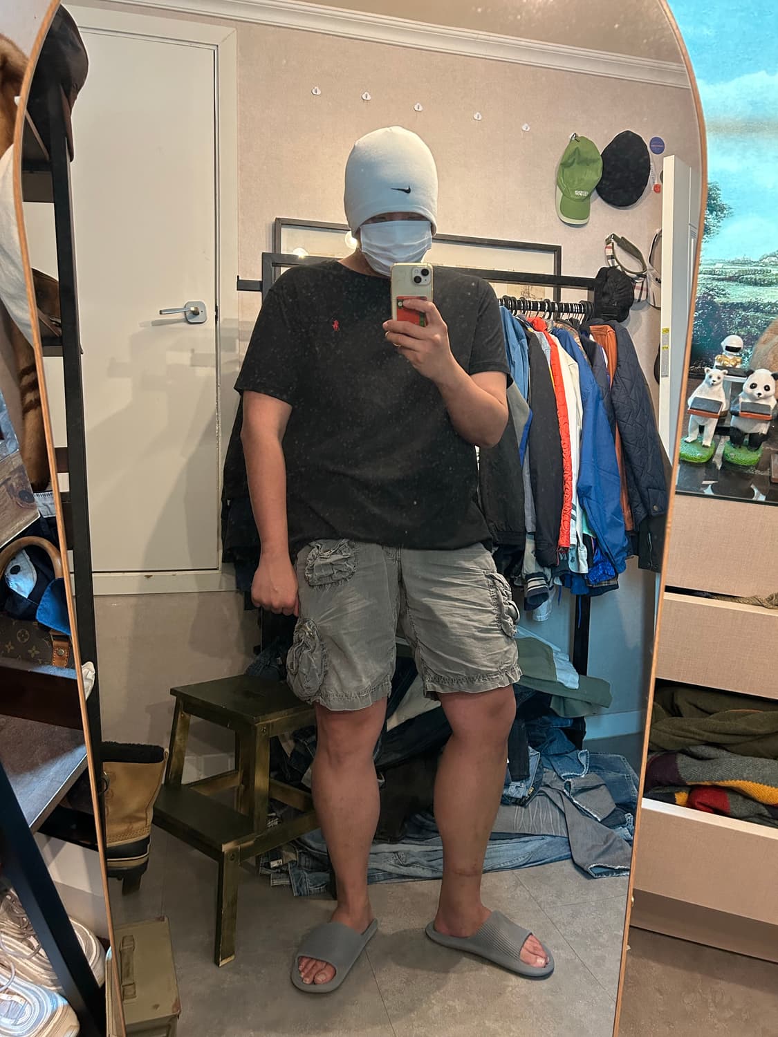 랄프로렌 폴로 블랙컬러  빈티지 코튼  숏슬리브  티셔츠  105size 상품이미지2