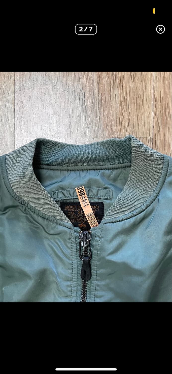 90s 알파인더스트리 ma 1 상품이미지3