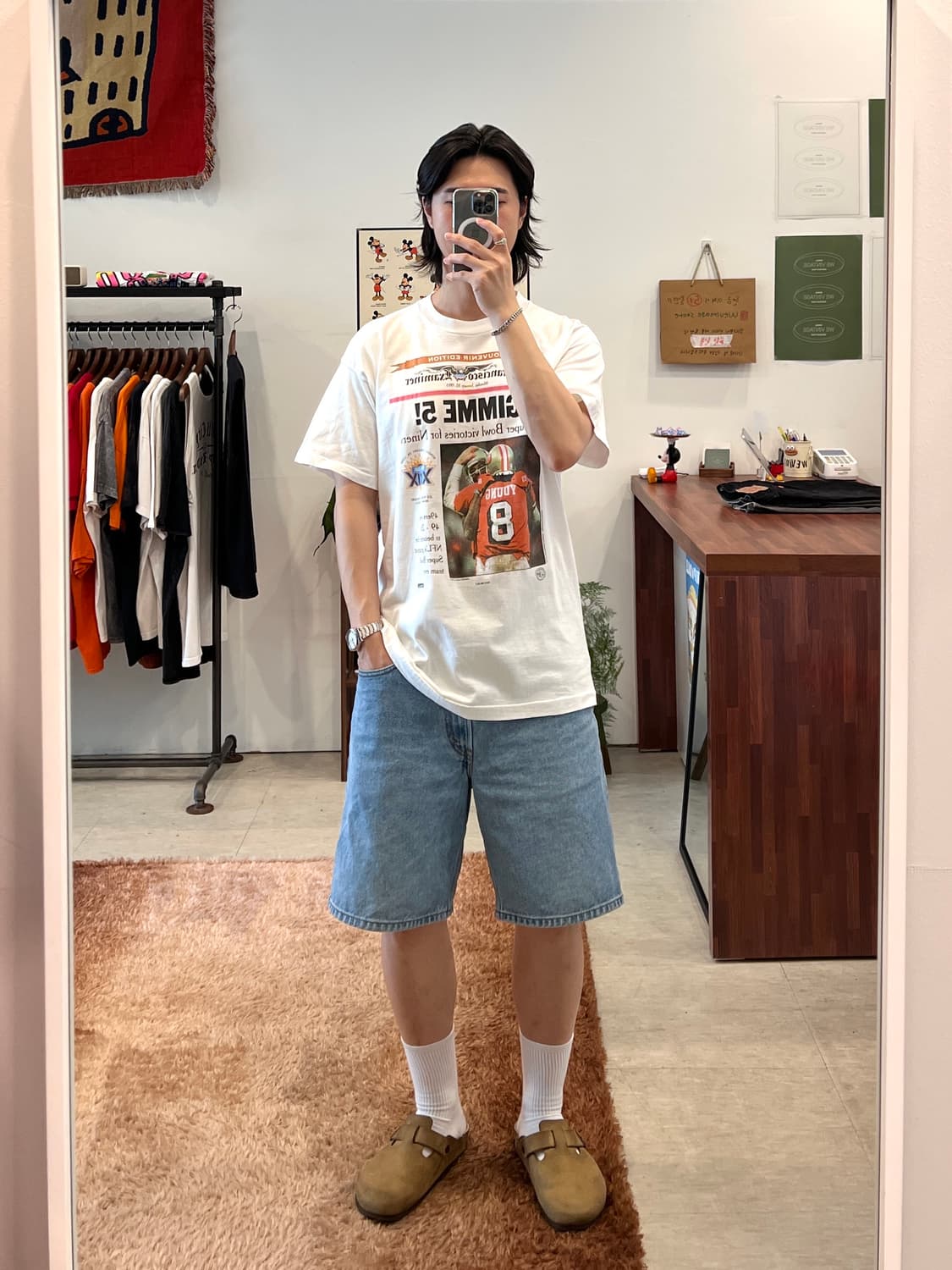 90s Fruit Of The Loom NFL 슈퍼볼 반팔 티셔츠 상품이미지2