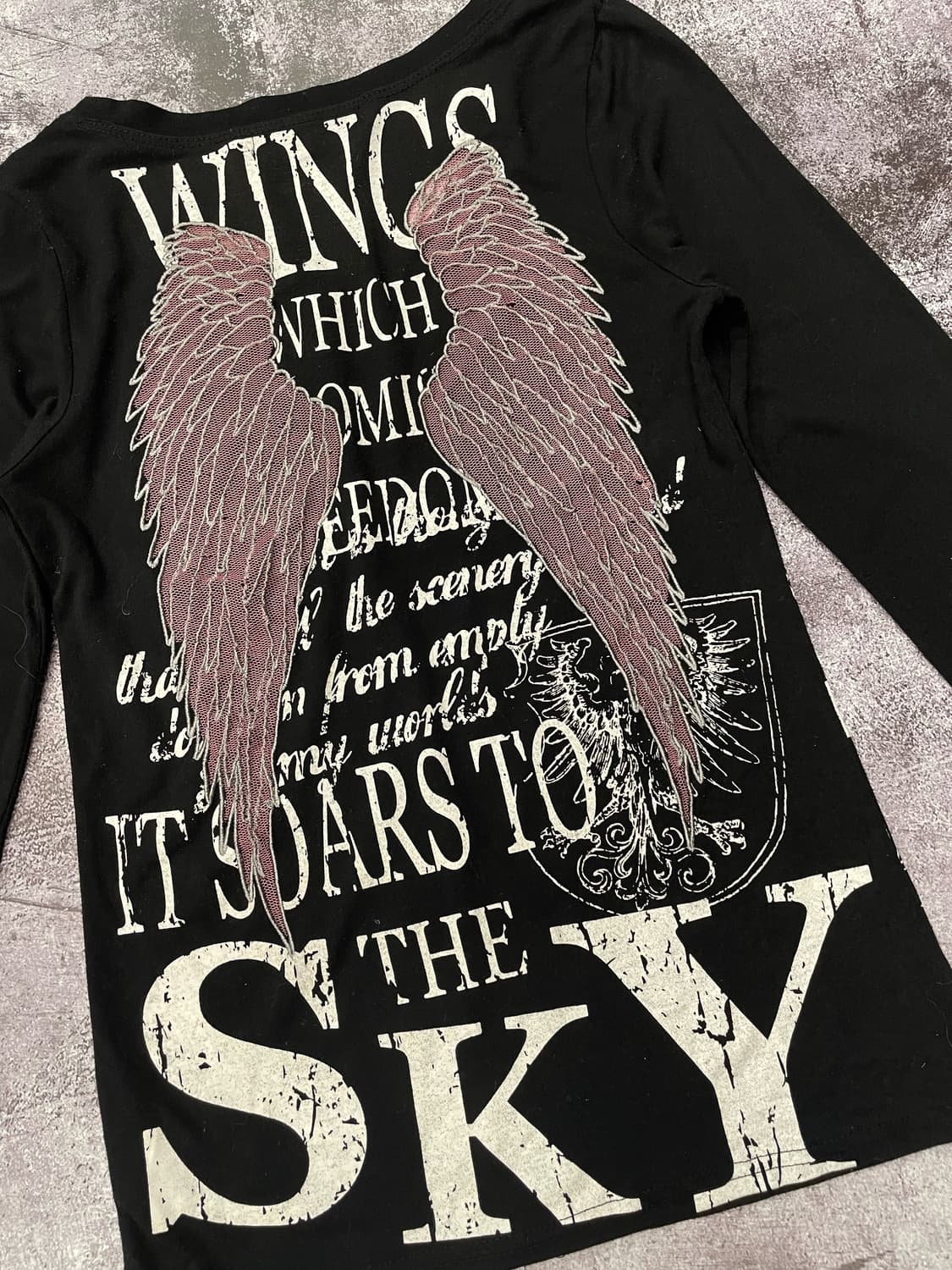 와투케 그런지 날개 롱슬리브 상품이미지3