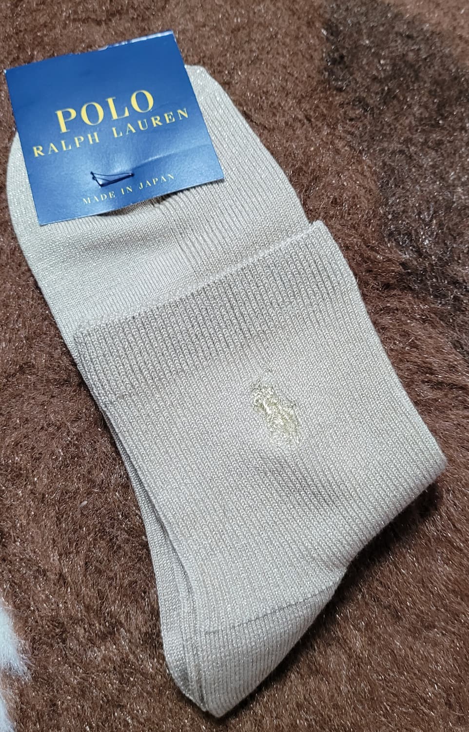 폴로 랄프로렌 여성용 금실 발목 양말 3족 셋트 상품이미지5