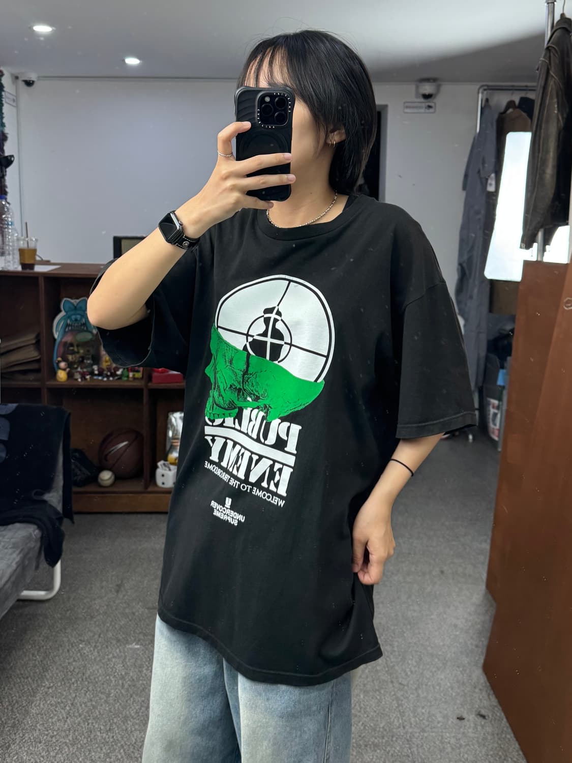 슈프림x언더커버 퍼블릭 에너미 티셔츠 상품이미지6