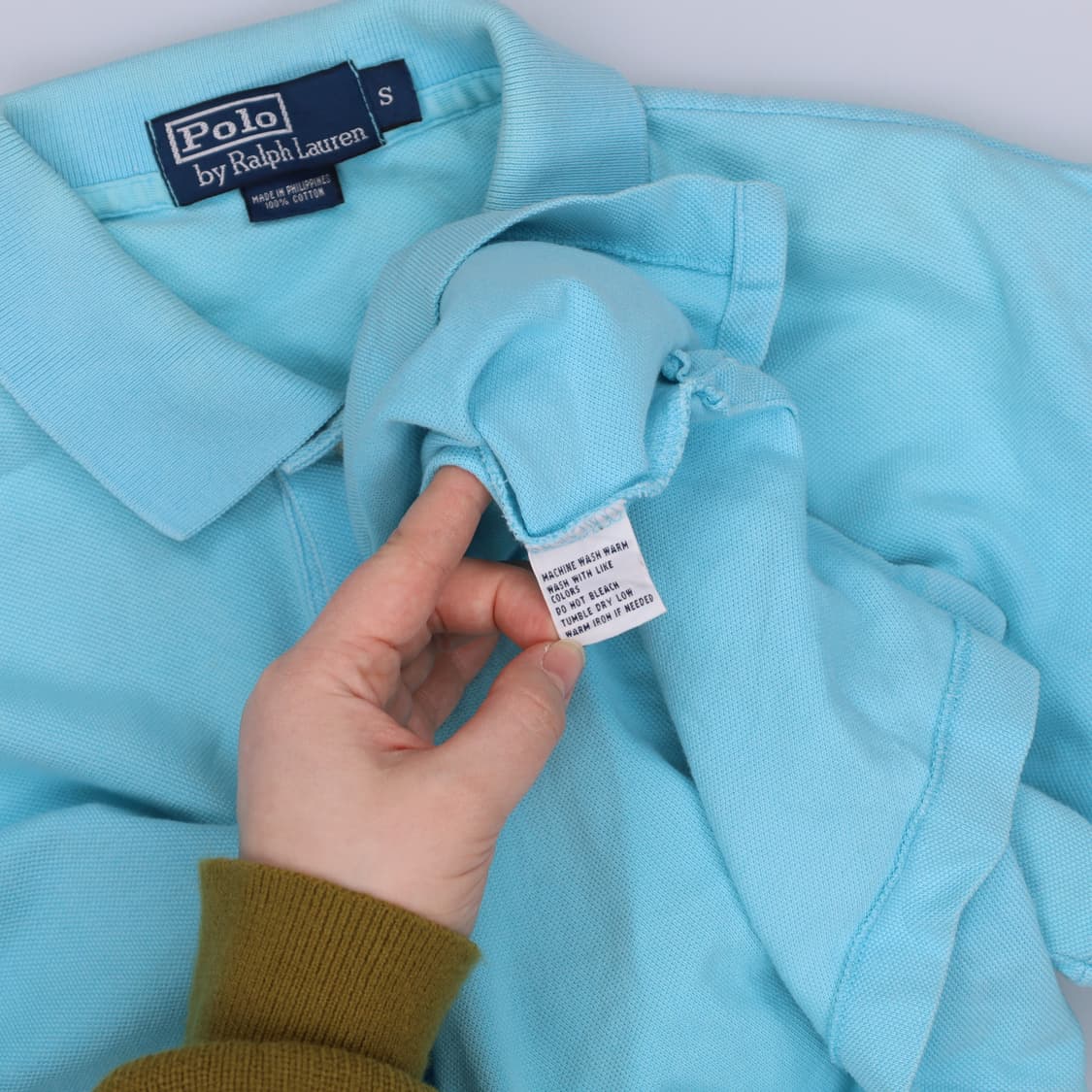 S 폴로랄프로렌 반팔 카라 티셔츠 0227M 상품이미지5