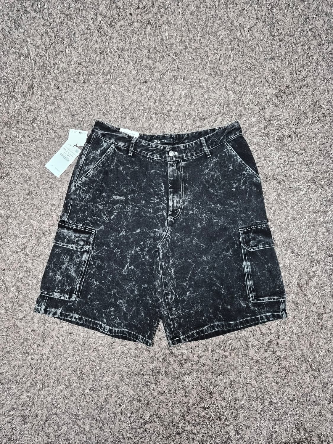 (새상품)자라 카고 버뮤다팬츠 상품이미지1