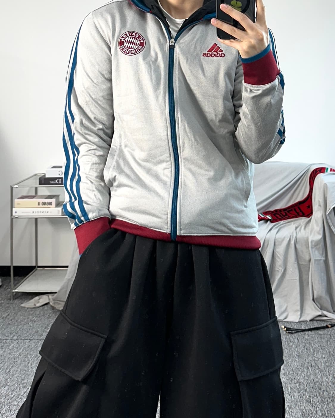 아디다스 14-15 바이에른 뮌헨 트랙탑 져지 S 상품이미지3