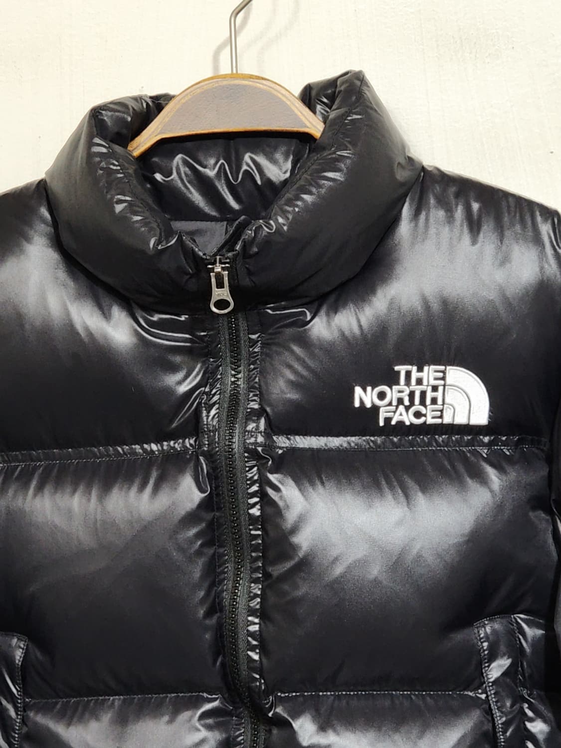 (M) 노스페이스 눕시 숏패딩 점퍼 블랙 700 다운자켓  상품이미지2