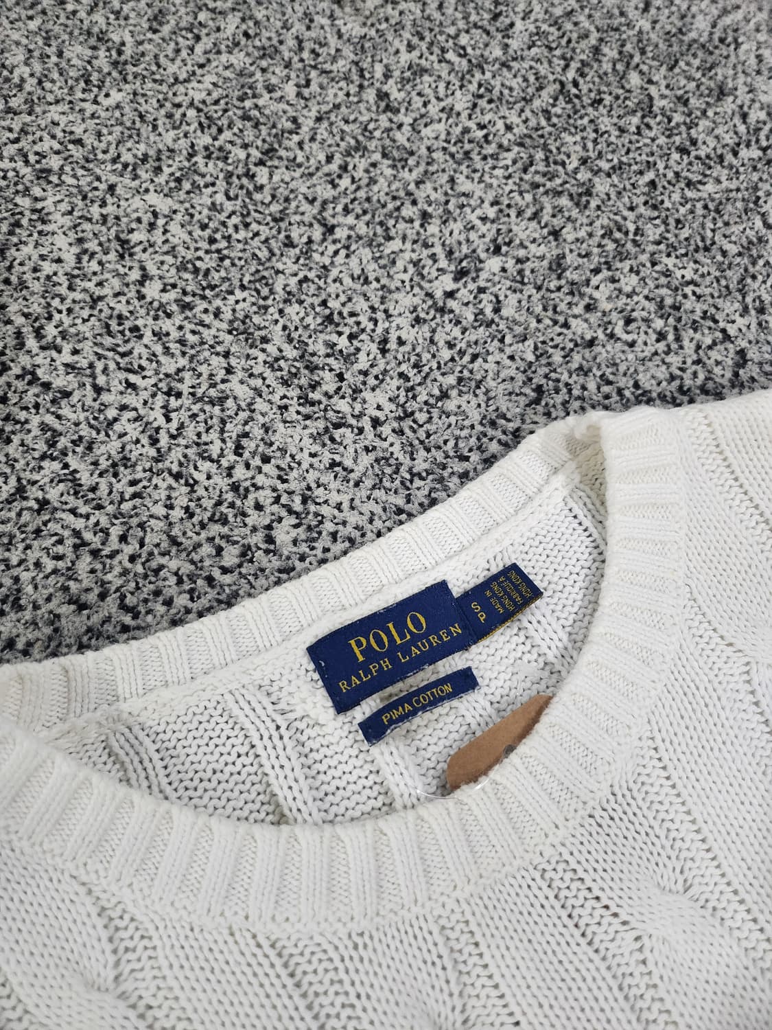 Polo Ralph Lauren 케이블 니트 반팔 S 상품이미지2