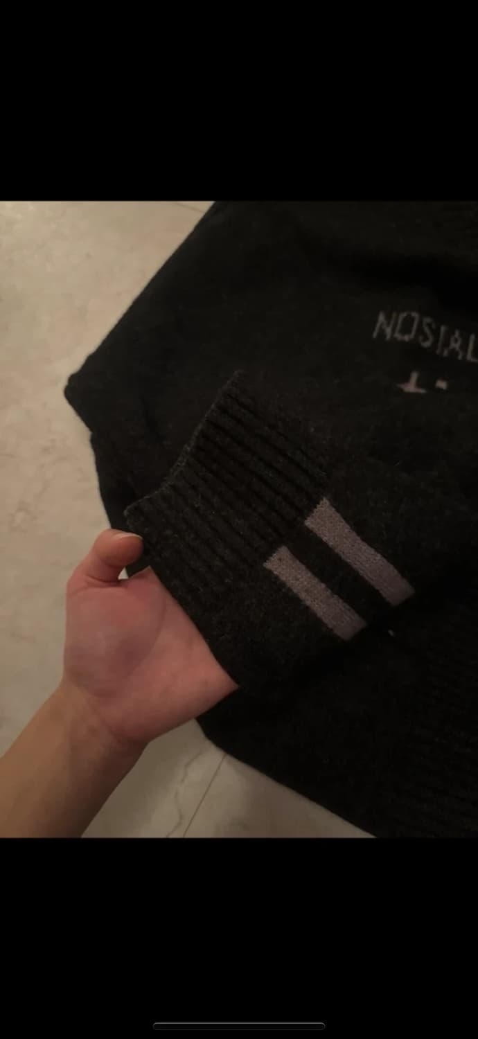 마뗑킴 차콜 니트 F 상품이미지6