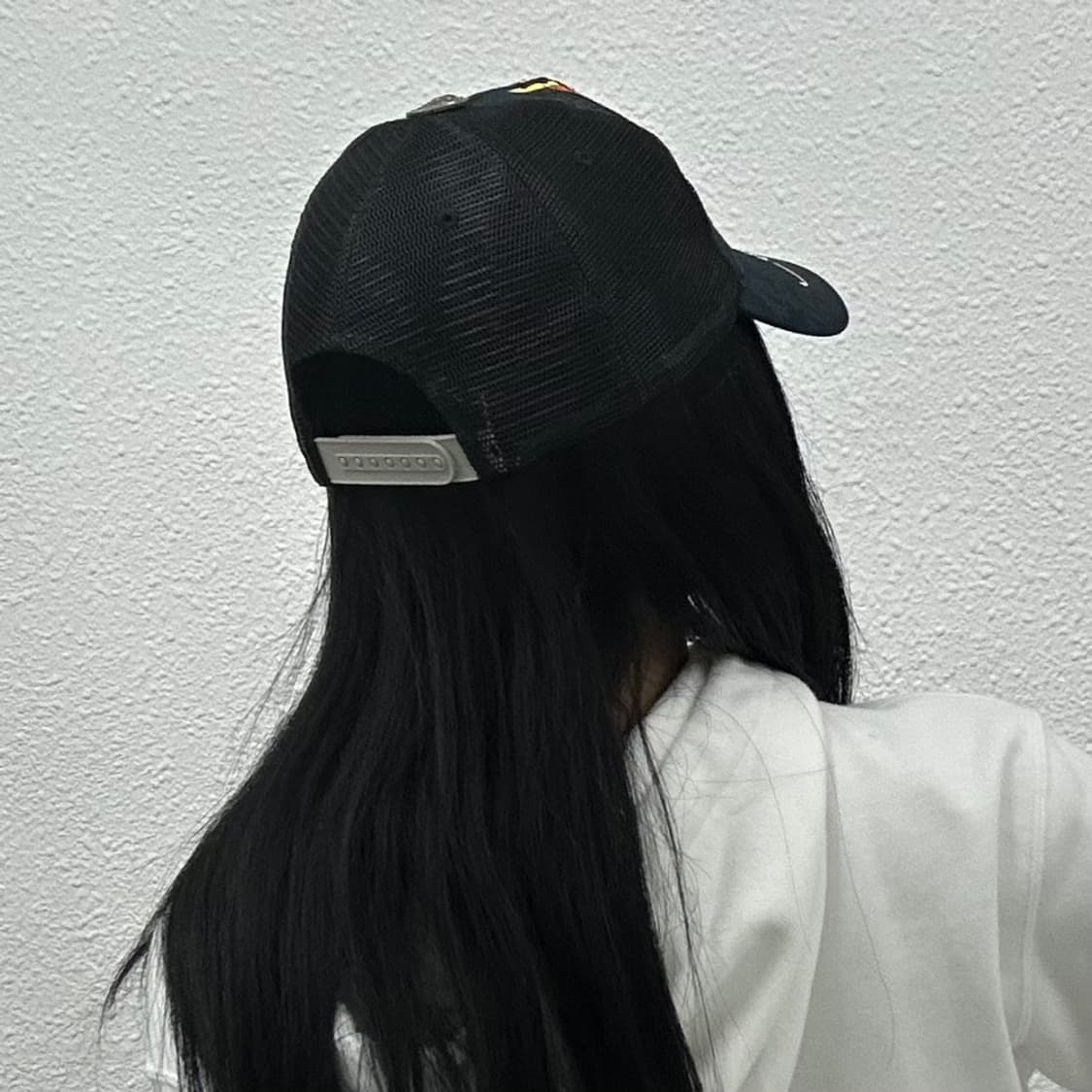 에드하디 타투프린팅 블랙 볼캡 상품이미지3