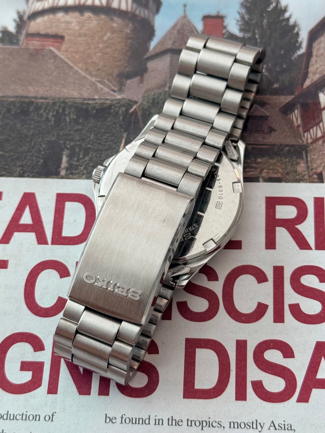 Seiko 세이코 쿼츠 Chronos Day-Date 1980 상품이미지7