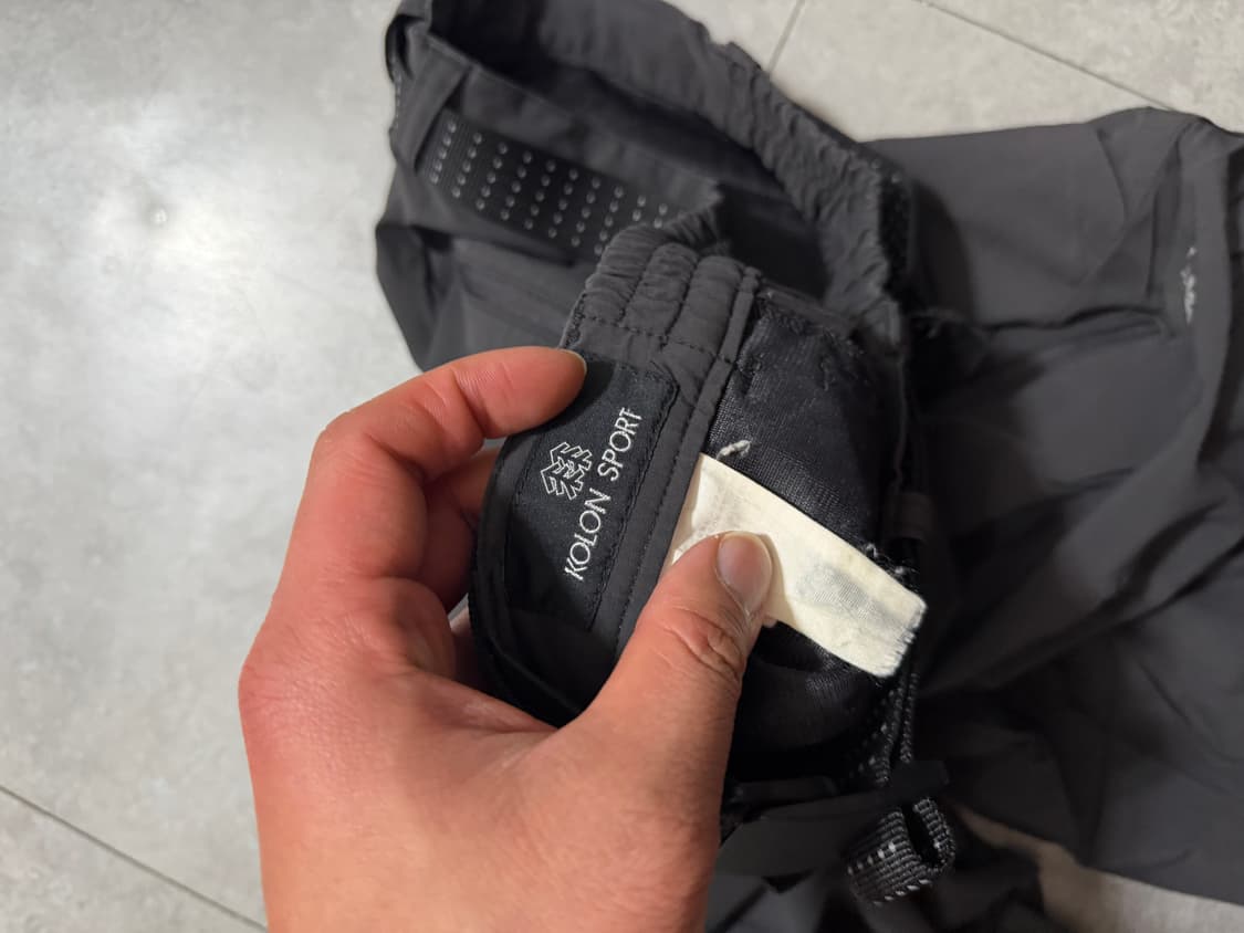 코오롱 웨이스트 벨티드  빈티지 트래킹 팬츠  34인치  상품이미지5