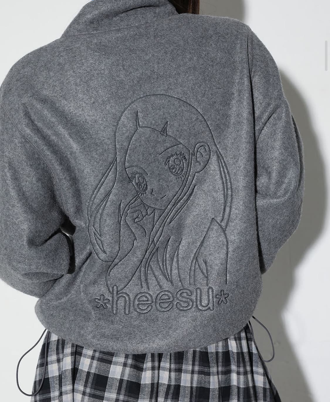 원더비지터 플리스 집업 아우터 상품이미지2