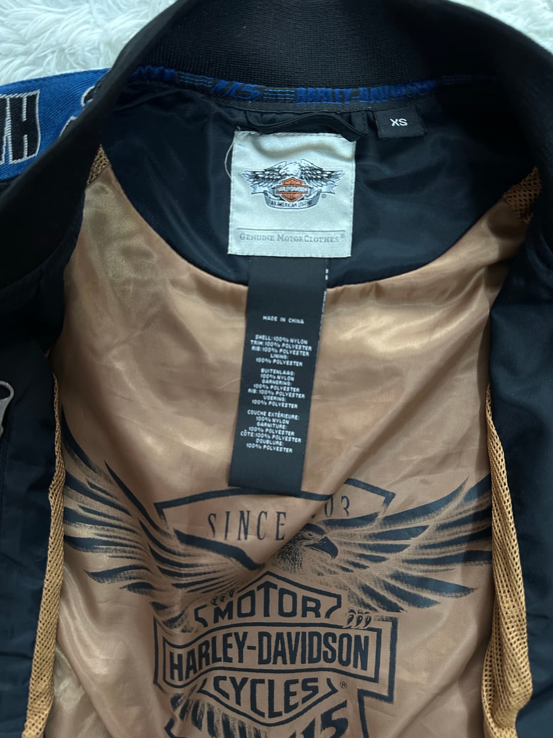 할리데이비슨 모터사이클 자켓 XS 상품이미지4