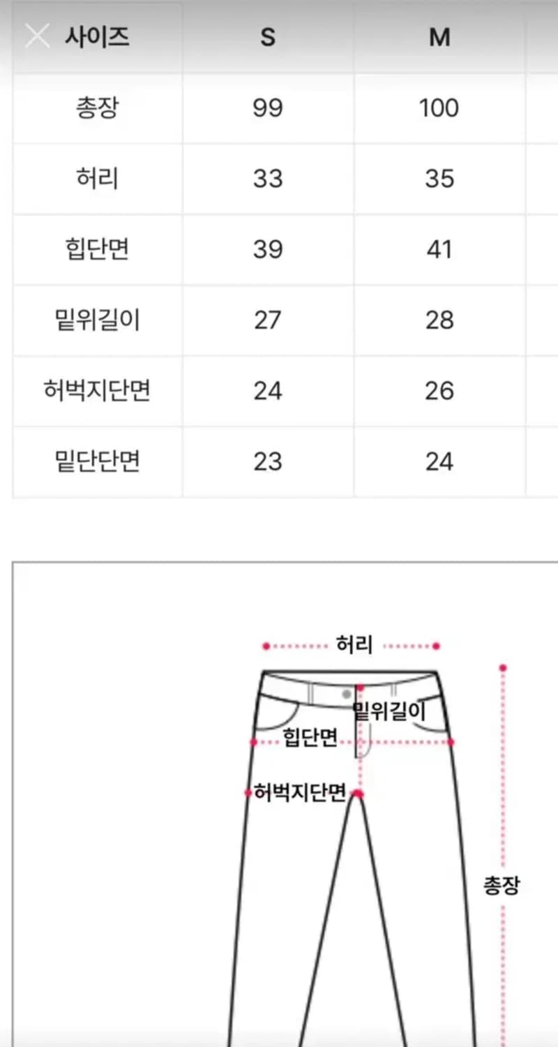 [1회착용] 물빠짐X 다리 길어보이는 생지 부츠컷 데님 팬츠 상품이미지4