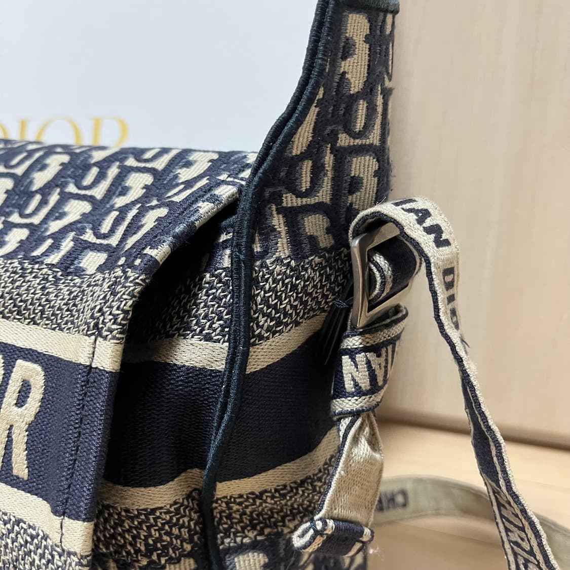 디올 오블리크 캠프백  Diorcamp 미디움 사몰가 이너백 포함 상품이미지2