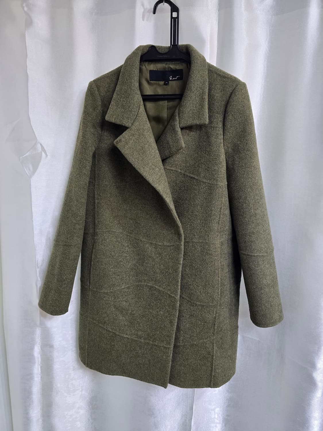 G-Cut 올리브 그린 코트 (1733) 상품이미지1