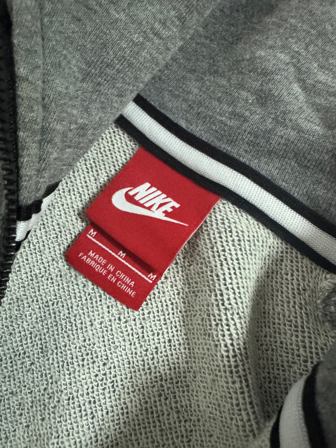 나이키 Nike 트레이닝 후드집업 M 그레이 상품이미지3